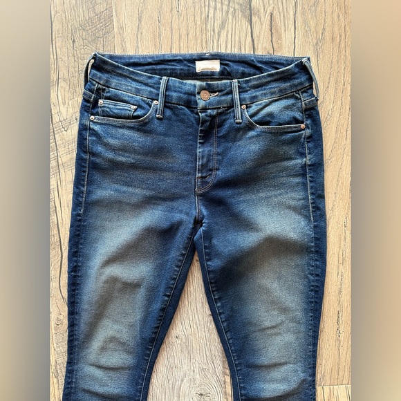 Mother Skinny Jeans The Looker Ankle Fray 26 - Picture 3 of 10